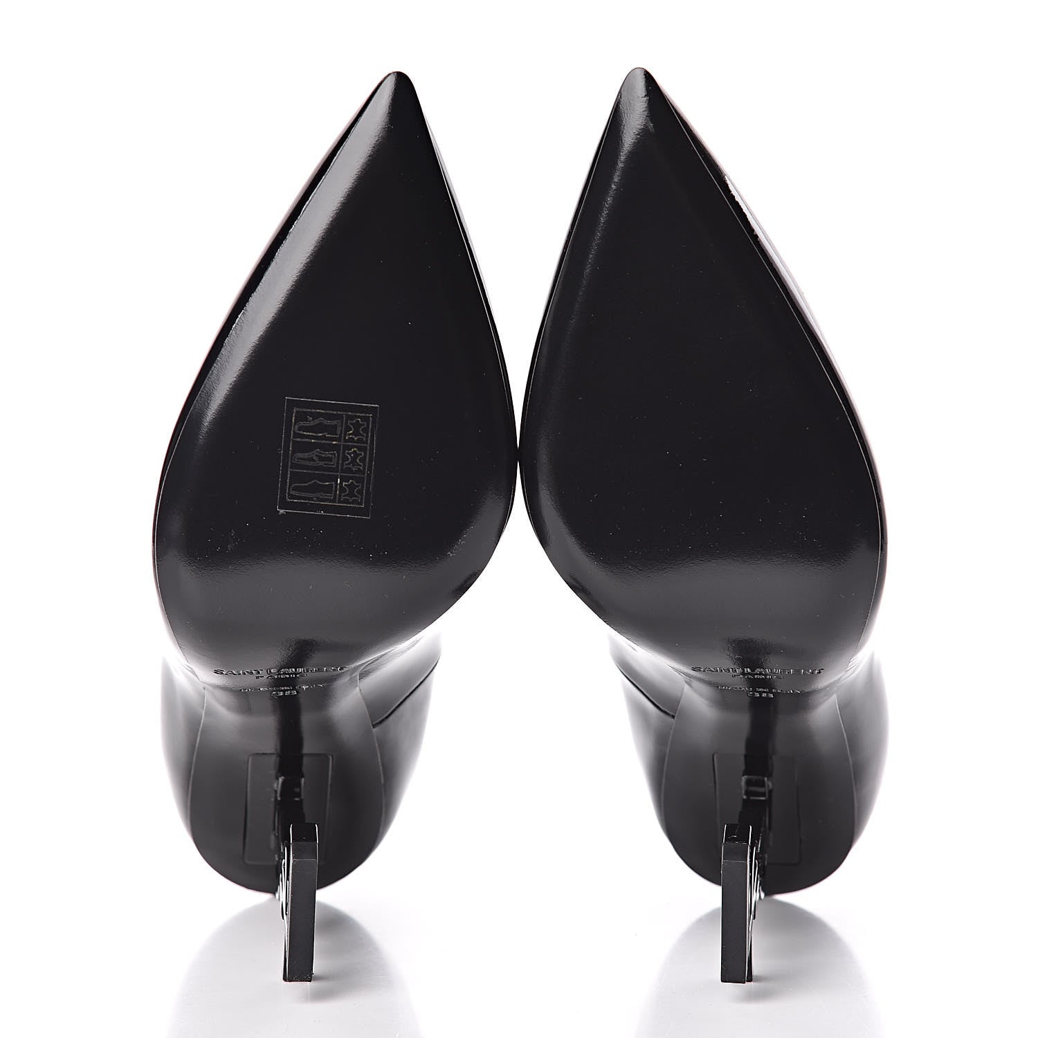 Saint Laurent Patent Opyum 110 Pumps 38 Black 5 of 8