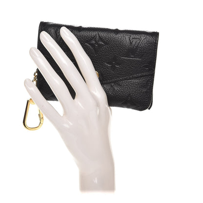 Louis Vuitton Empreinte Key Pouch Black 2 of 8