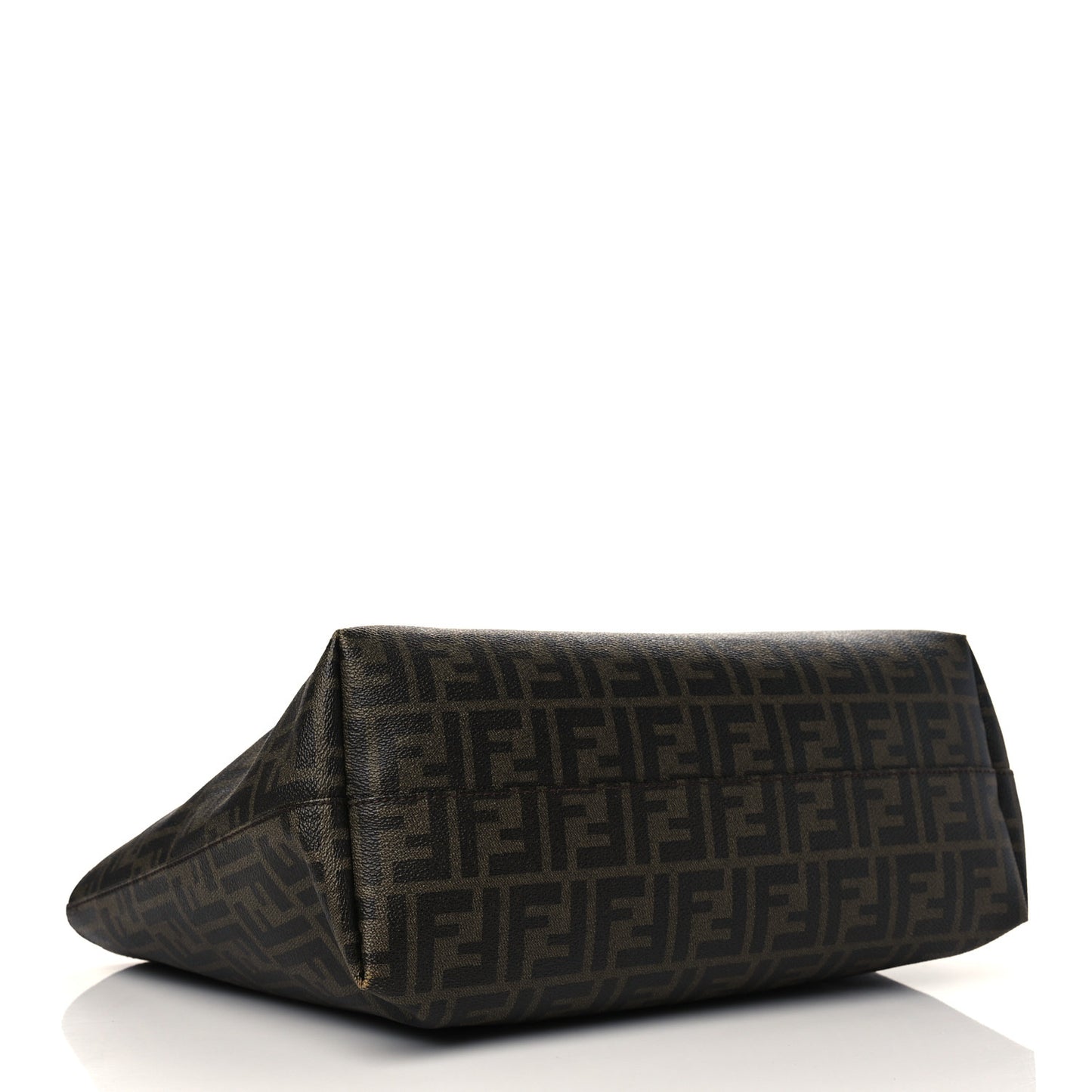 Zucca Spalmati Medium Roll Tote Tobacco Moro
