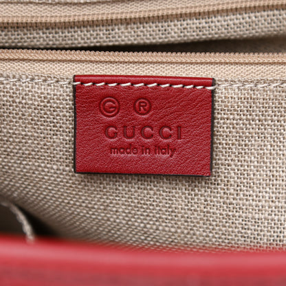 Gucci Microguccissima Drawstring Backpack Red 6 of 10