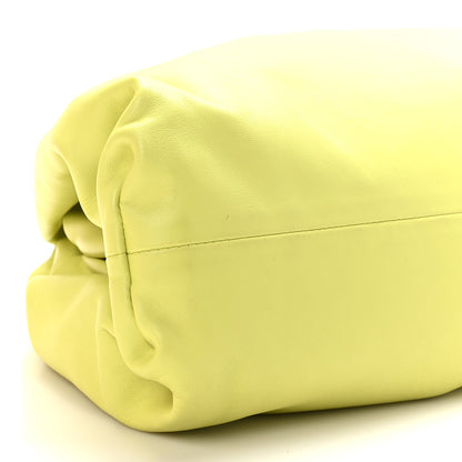 Bottega Veneta Smooth Butter Calf The Pouch Oversized Clutch Kiwi 8 of 9