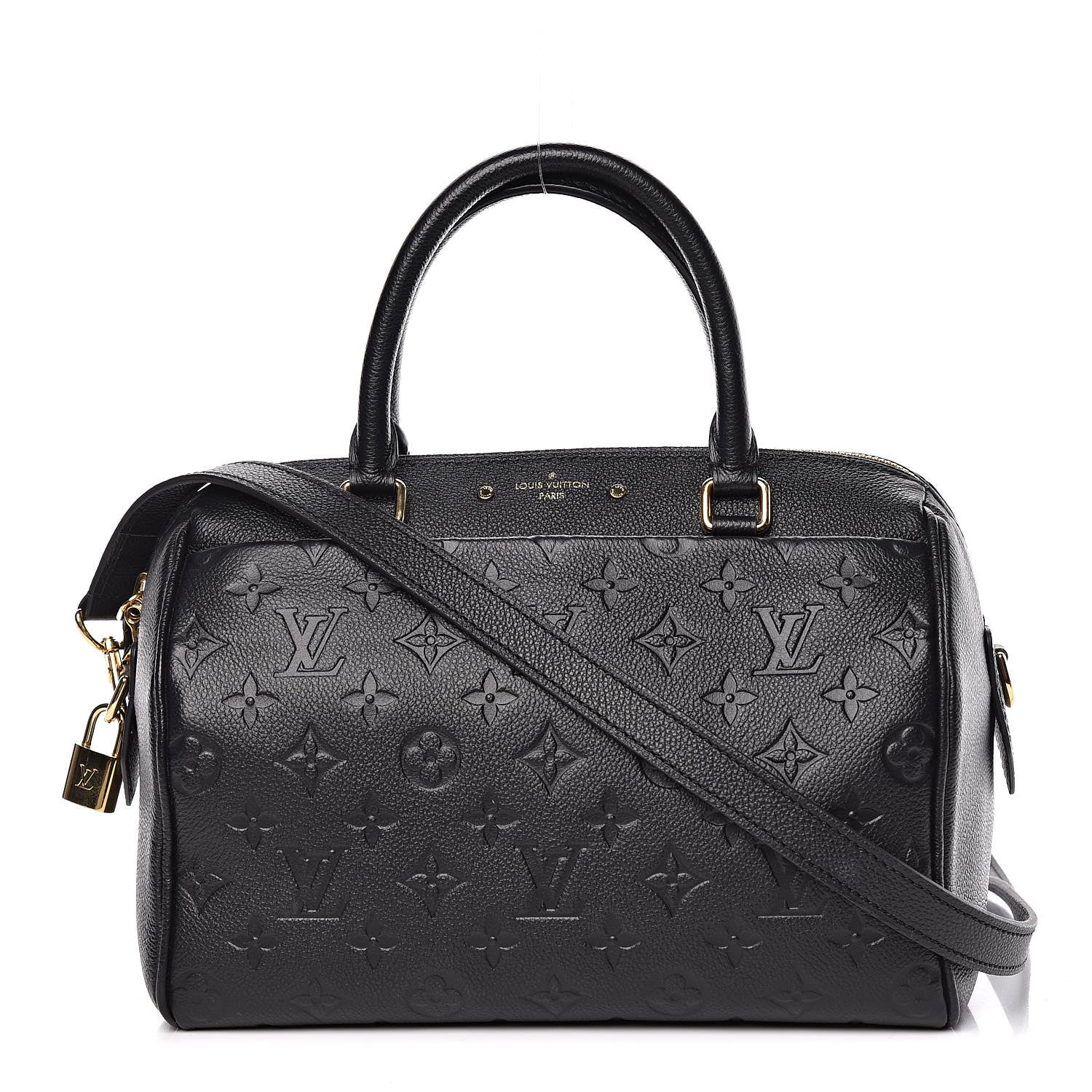Louis Vuitton Empreinte Speedy Bandouliere 25 NM Black 1 of 8