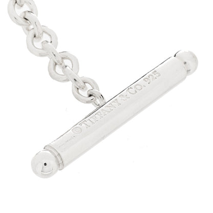 Tiffany Sterling Silver Black Onyx Bead Toggle Bracelet 3 of 3