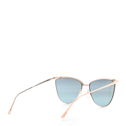 Tom Ford Veronica Sunglasses TF684 Gold 4 of 7