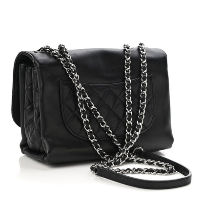Chanel Calfskin Mini Tramezzo Flap Black 3 of 11