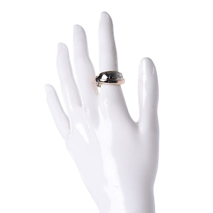 Cartier 18K Pink Yellow White Gold Trinity Spinner Band Ring 51 5.75 2 of 5