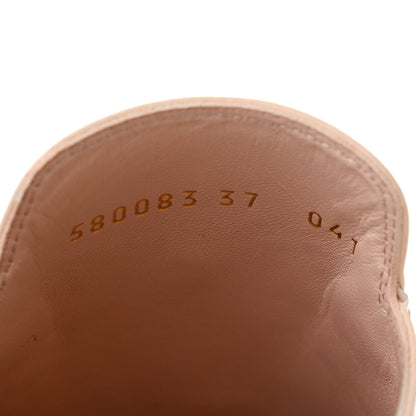 Gucci Calfskin Mystic Cat Womens Princetown Slippers 37 Mill Pink Multicolor 8 of 8