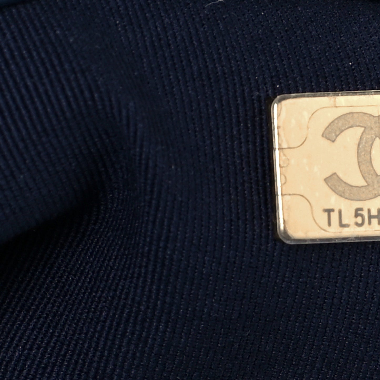Lambskin Quilted Large Chanel 19 Flap Navy Blue