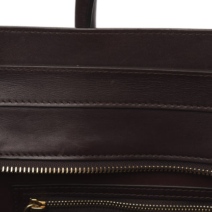 Celine Satin Calfskin Suede Mini Tri-Color Luggage Beige 18 of 18