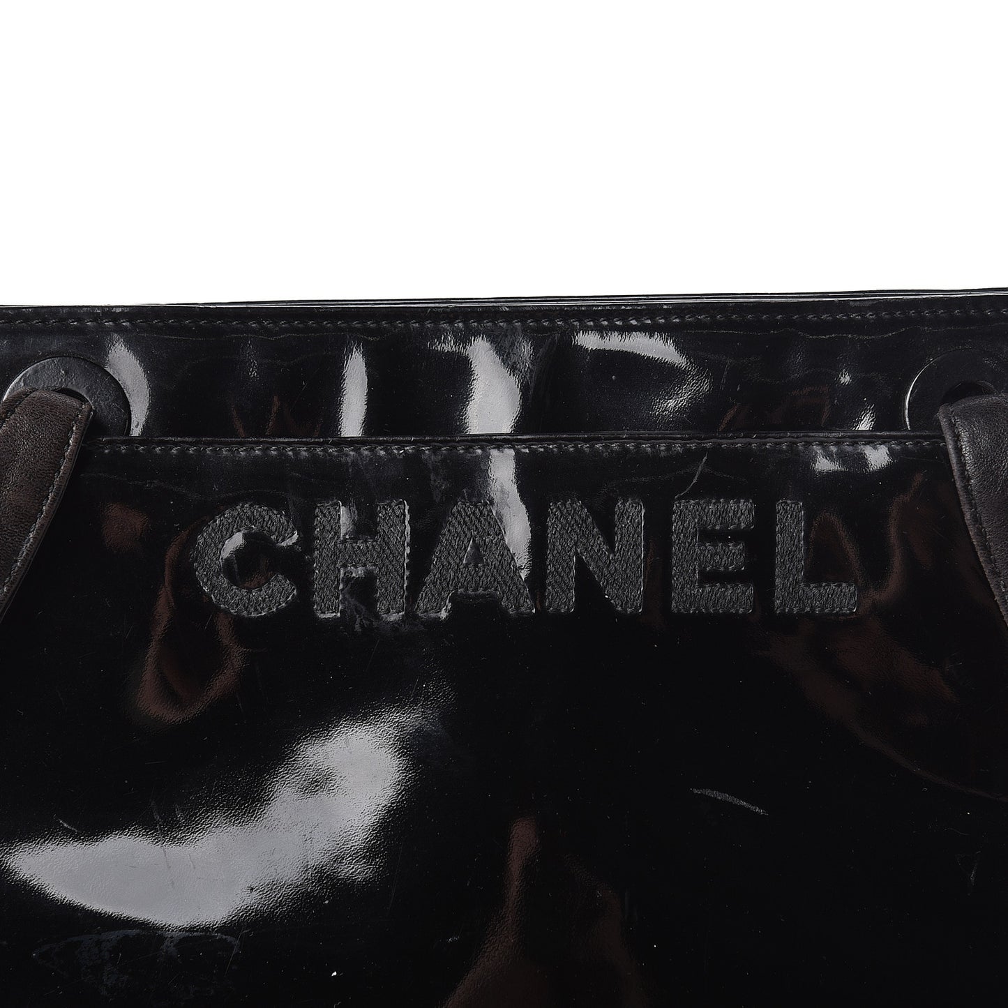 Patent Logo Tote Black