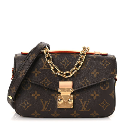 Louis Vuitton Monogram Pochette Metis East West 1 of 10