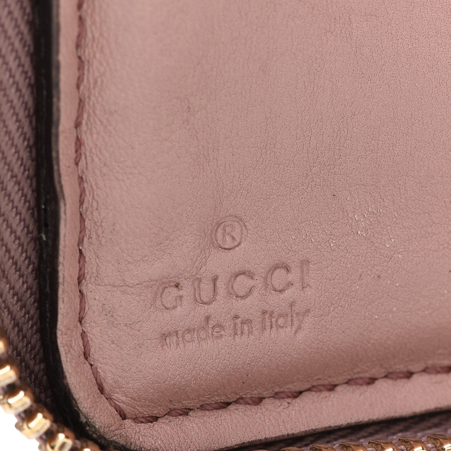 Patent Soho Zip Around Wallet Dark Cipria
