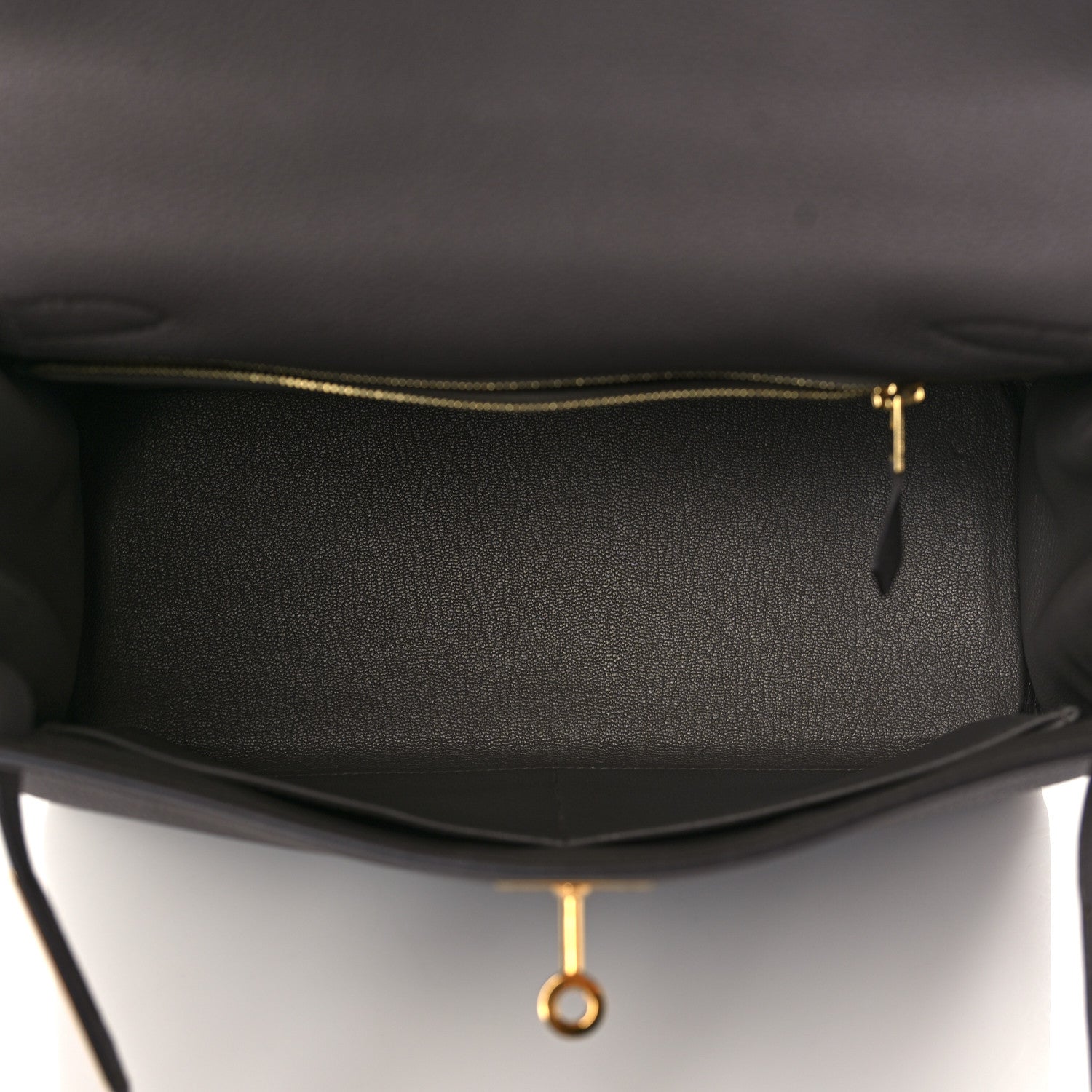 Hermes Togo Kelly Retourne 28 Etain 5 of 11