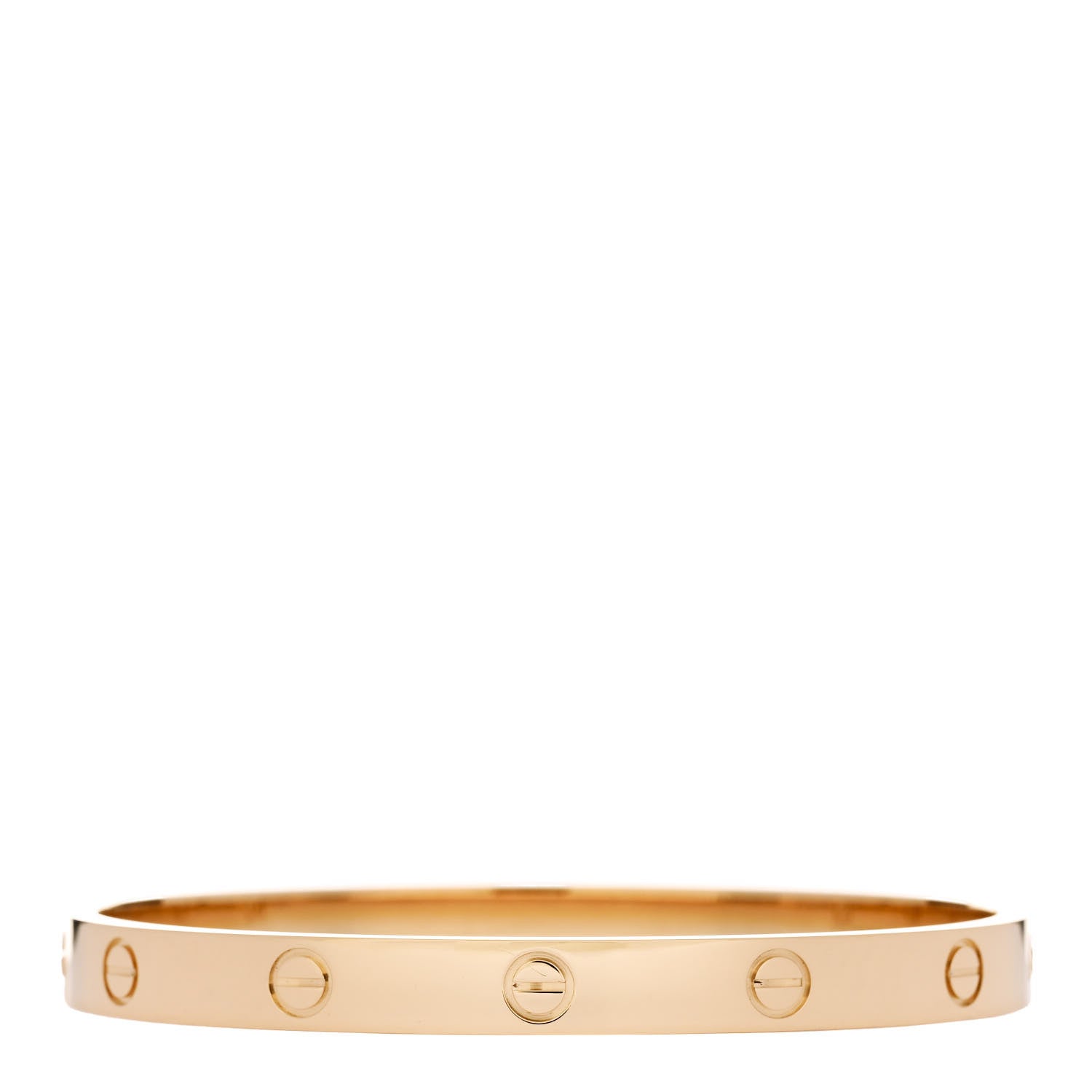 Cartier 18K Yellow Gold LOVE Bracelet 18 2 of 6