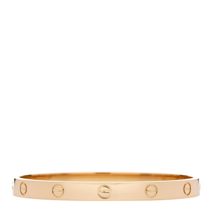 Cartier 18K Yellow Gold LOVE Bracelet 18 2 of 6