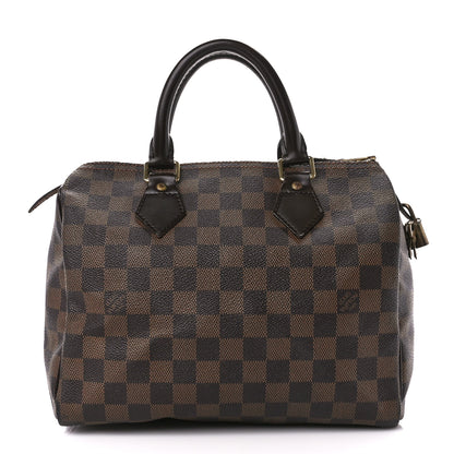 Louis Vuitton Damier Ebene Speedy 25 1 of 12