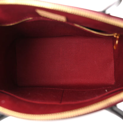 Louis Vuitton Vernis Lockit PM Griotte 5 of 10
