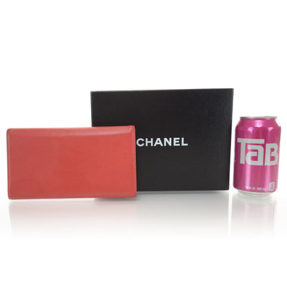 Chanel Caviar CC Large Flap Wallet Red 2 of 8