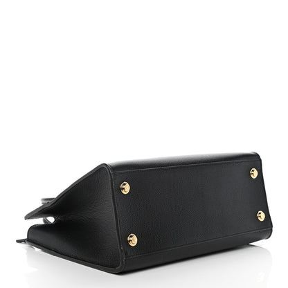 Louis Vuitton Taurillon City Steamer MM Black 4 of 11