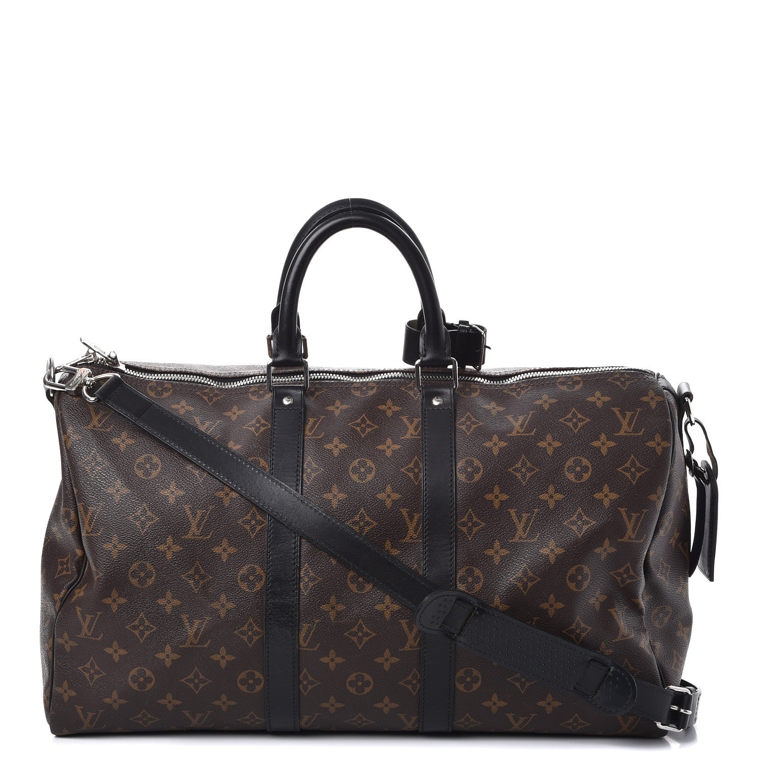 Louis Vuitton Monogram Macassar Keepall Bandouliere 45 1 of 8