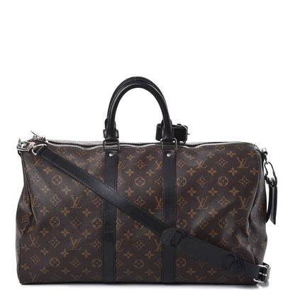 Louis Vuitton Monogram Macassar Keepall Bandouliere 45 1 of 8
