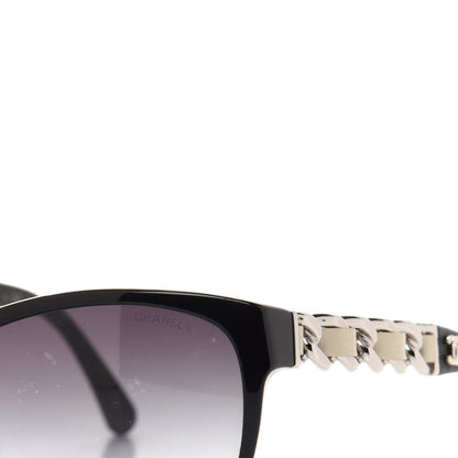 Chanel CC Chain Sunglasses 5215Q Black 8 of 10