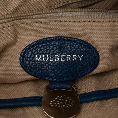 Mulberry Classic Grained Calfskin Small Alice Satchel Blue 6 of 11
