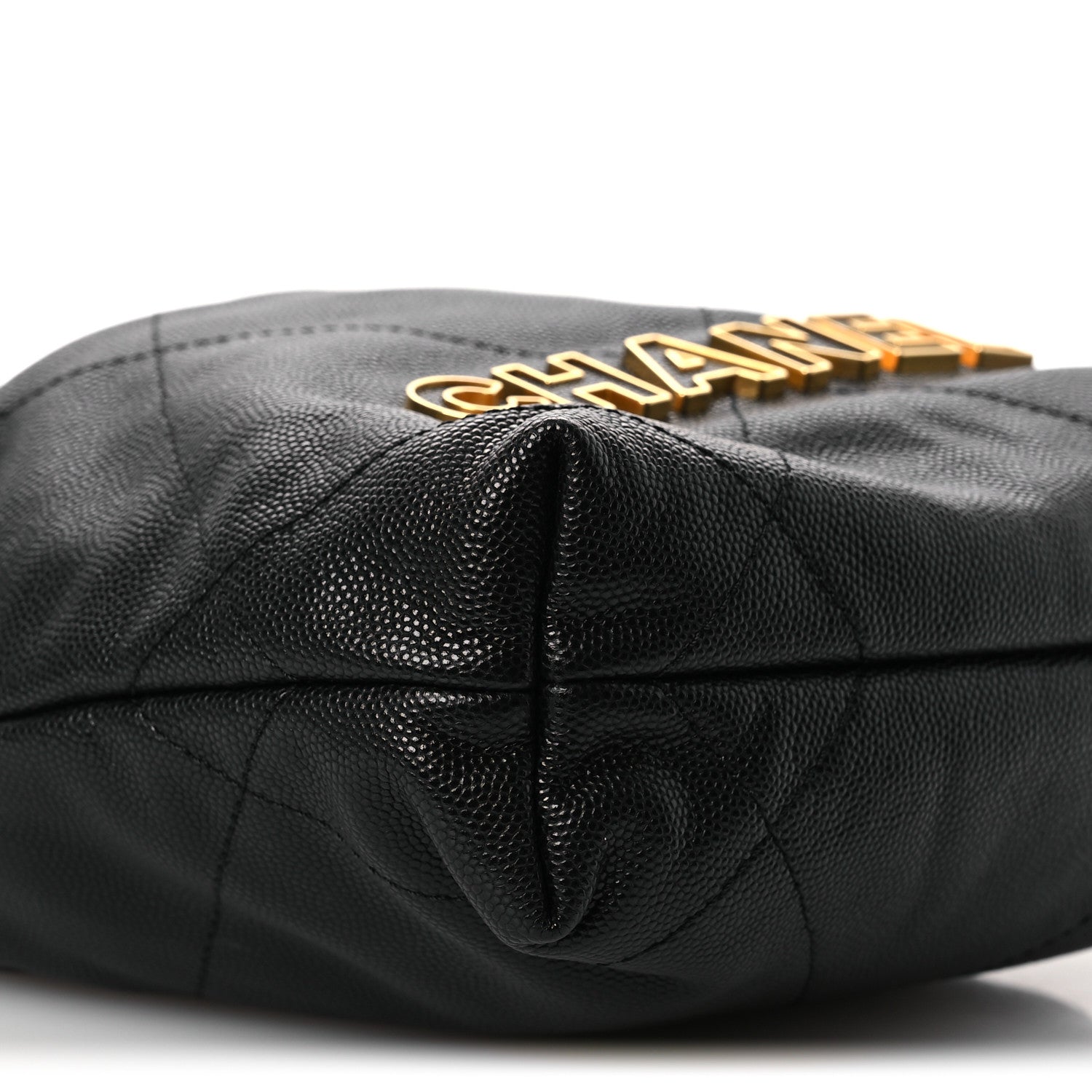Chanel Shiny Caviar Quilted Mini Chanel 22 Black 9 of 12
