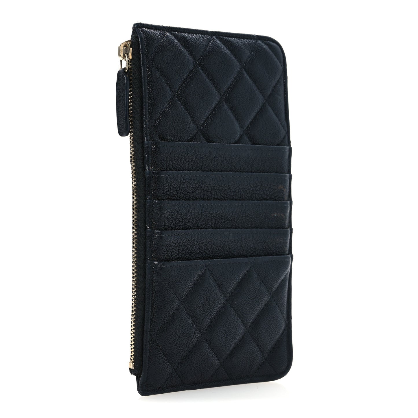 Caviar Quilted Boy iPhone Pouch Black