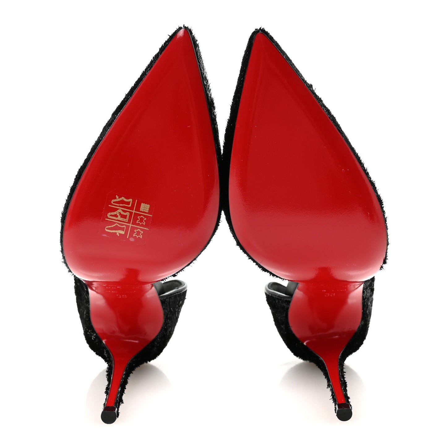 Velvet Papillon Iriza 100 Pumps 36 Black