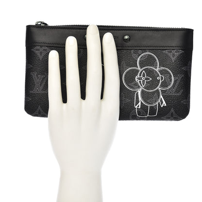 Louis Vuitton Monogram Eclipse Vivienne Pochette Apollo PM 2 of 7