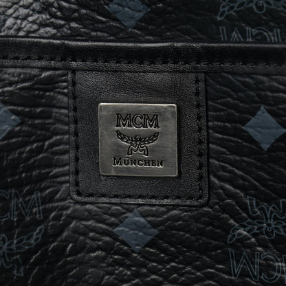 MCM Visetos Shopping Tote Black 6 of 16