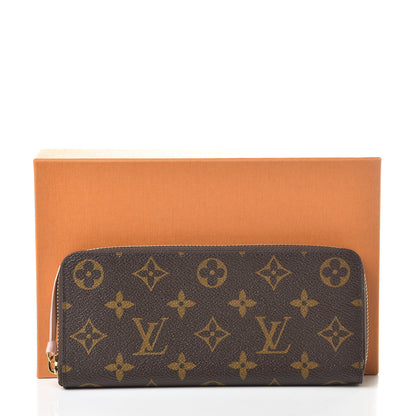 Louis Vuitton Monogram Clemence Wallet Rose Ballerine 8 of 8