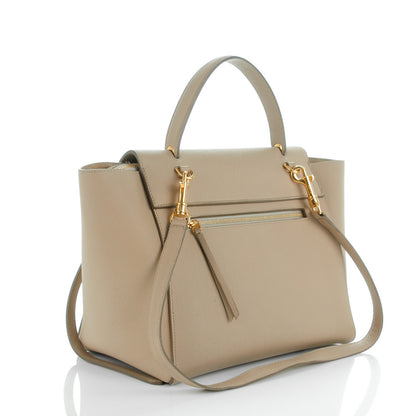 Celine Grained Calfskin Mini Belt Bag Light Taupe 3 of 8