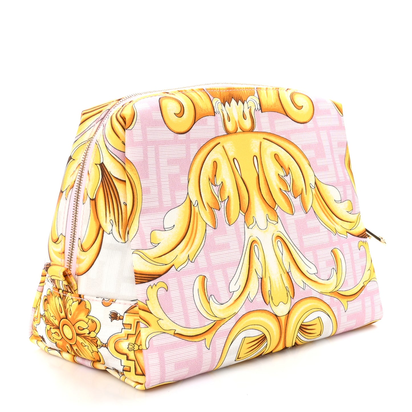 x VERSACE 1974 Embossed Medium Beauty Pouch
