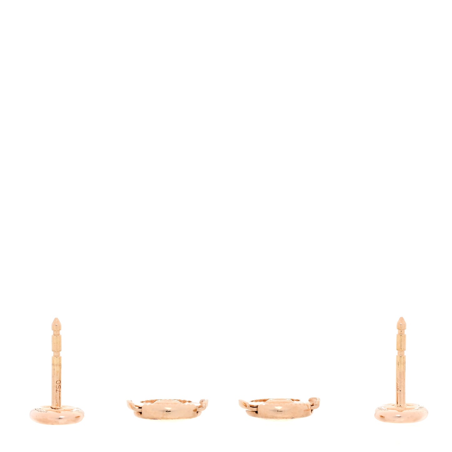 18K Rose Gold TPM Farandole Stud Earrings
