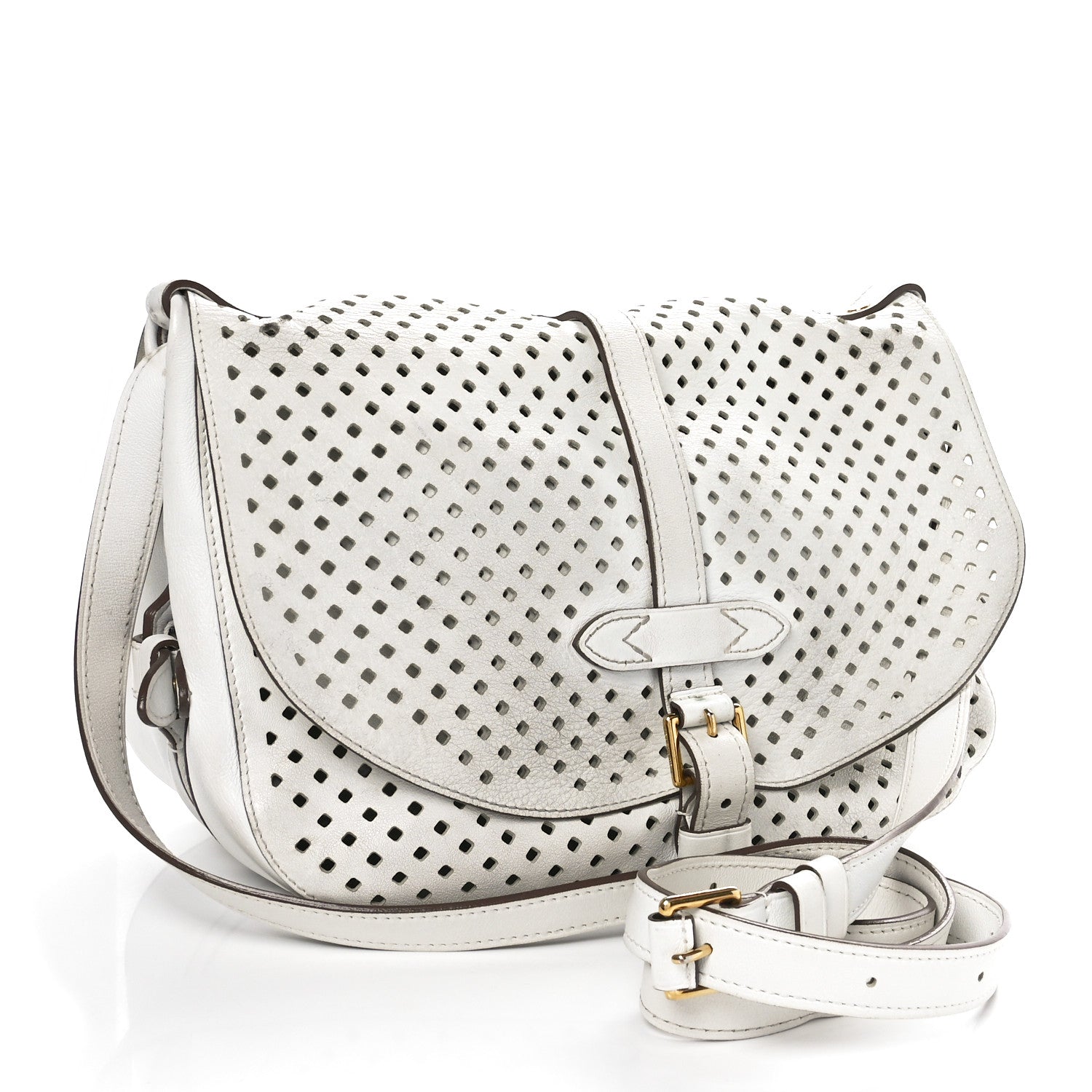 Louis Vuitton SC Flore Saumur White 3 of 9