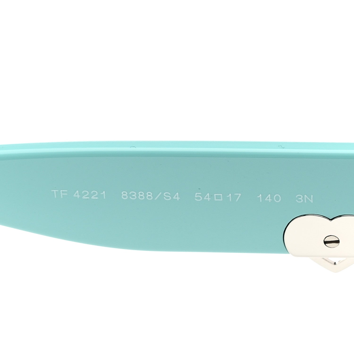 Tiffany Acetate Return to Tiffany Oval Sunglasses TF 4221 Tiffany Blue Dark Gray 5 of 8
