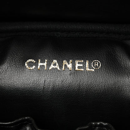 Chanel Caviar Vanity Cosmetic Case Black 6 of 10