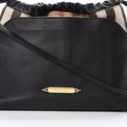 Burberry Calfskin House Check Little Crush Black 8 of 11