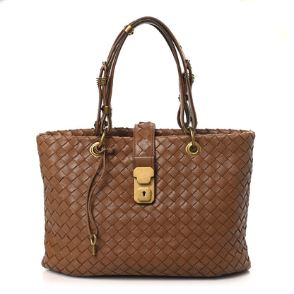 Bottega Veneta Nappa Intrecciato Capri Tote Maple 1 of 11