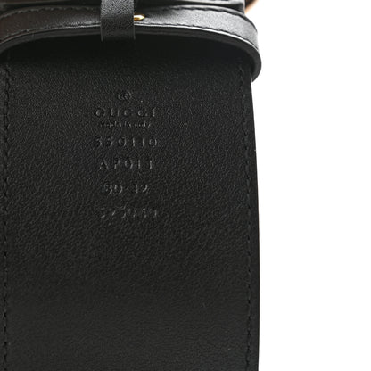 Gucci Calfskin Crystal Double G 55mm Belt 80 32 Black 5 of 5