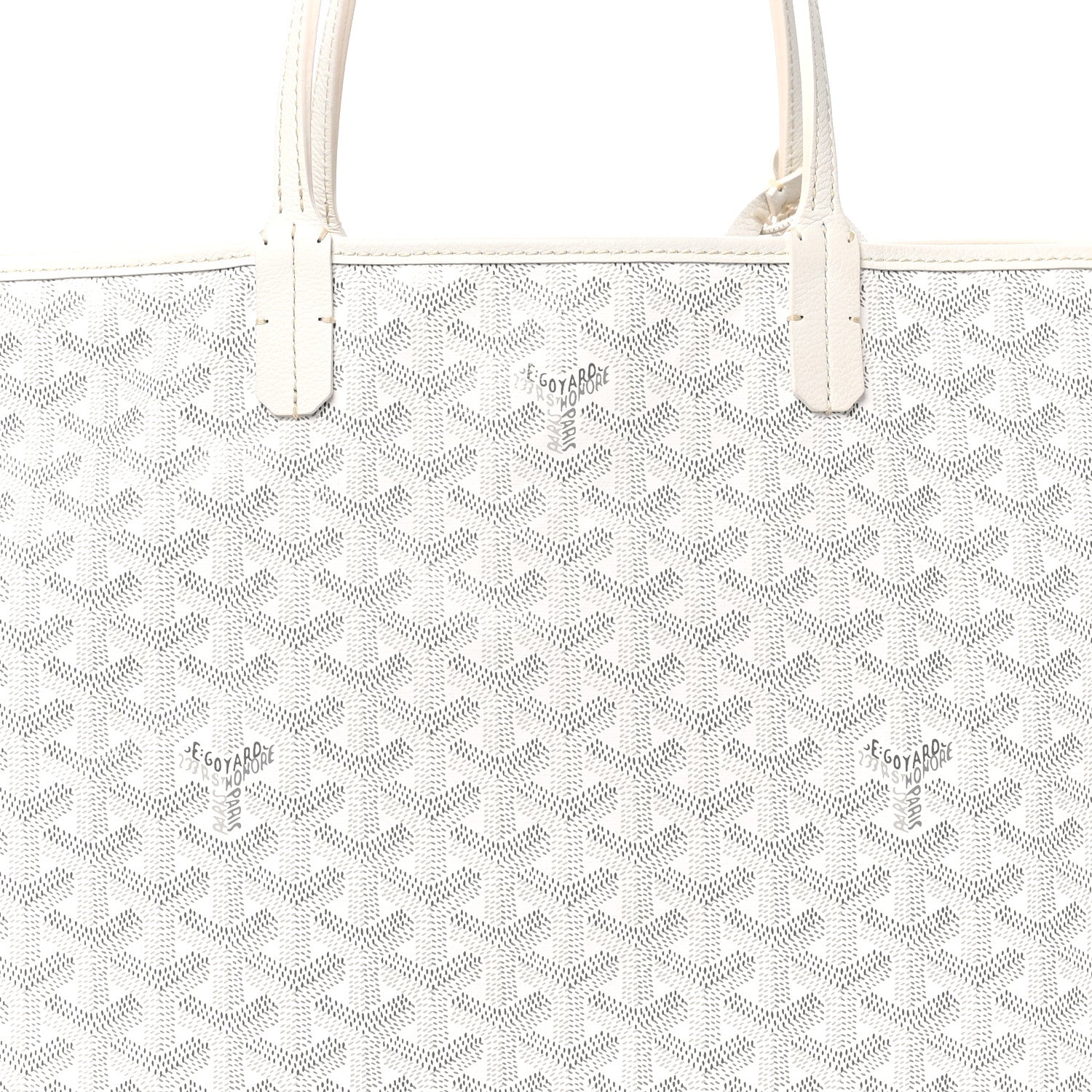 Goyard Goyardine Saint Louis PM White 7 of 9