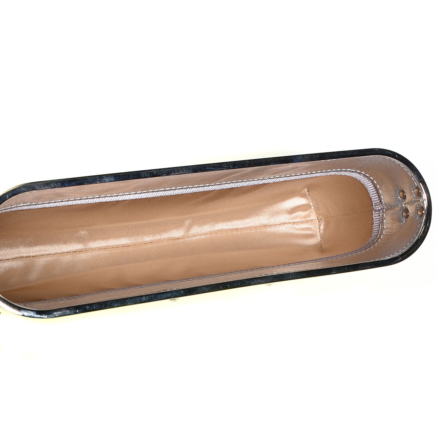 Jimmy Choo Leather Calf Hair Leopard Daphne Clutch Neon 6 of 7