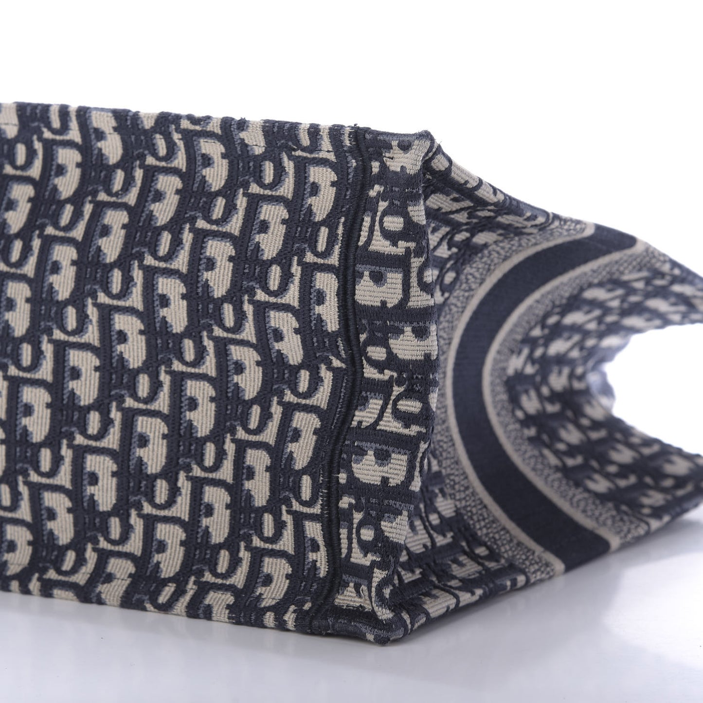 Oblique Medium Book Tote Blue Multicolor