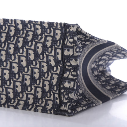 Christian Dior Oblique Medium Book Tote Blue Multicolor 7 of 9