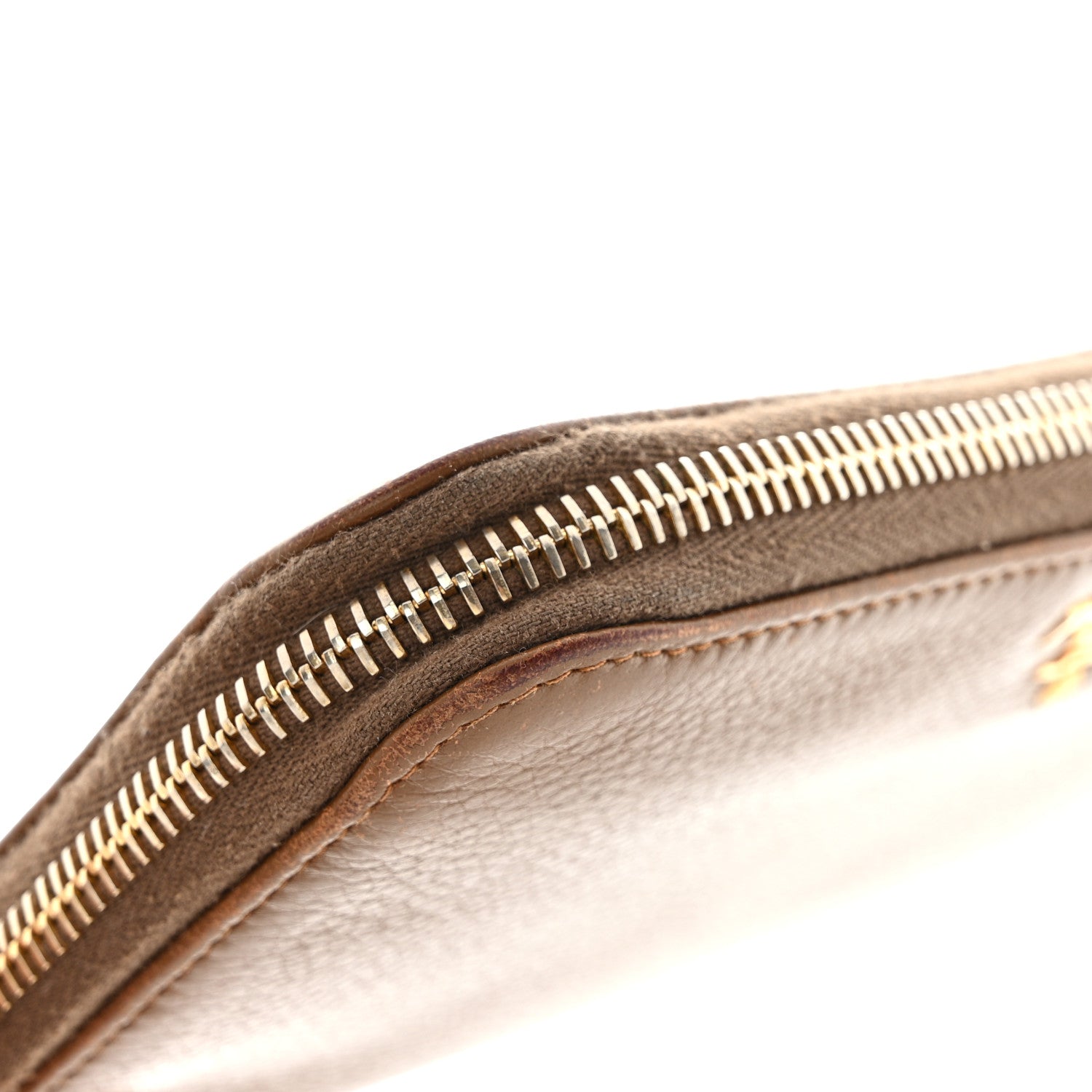 Prada Vitello Daino Zip Around Wallet Palissandro 15 of 17