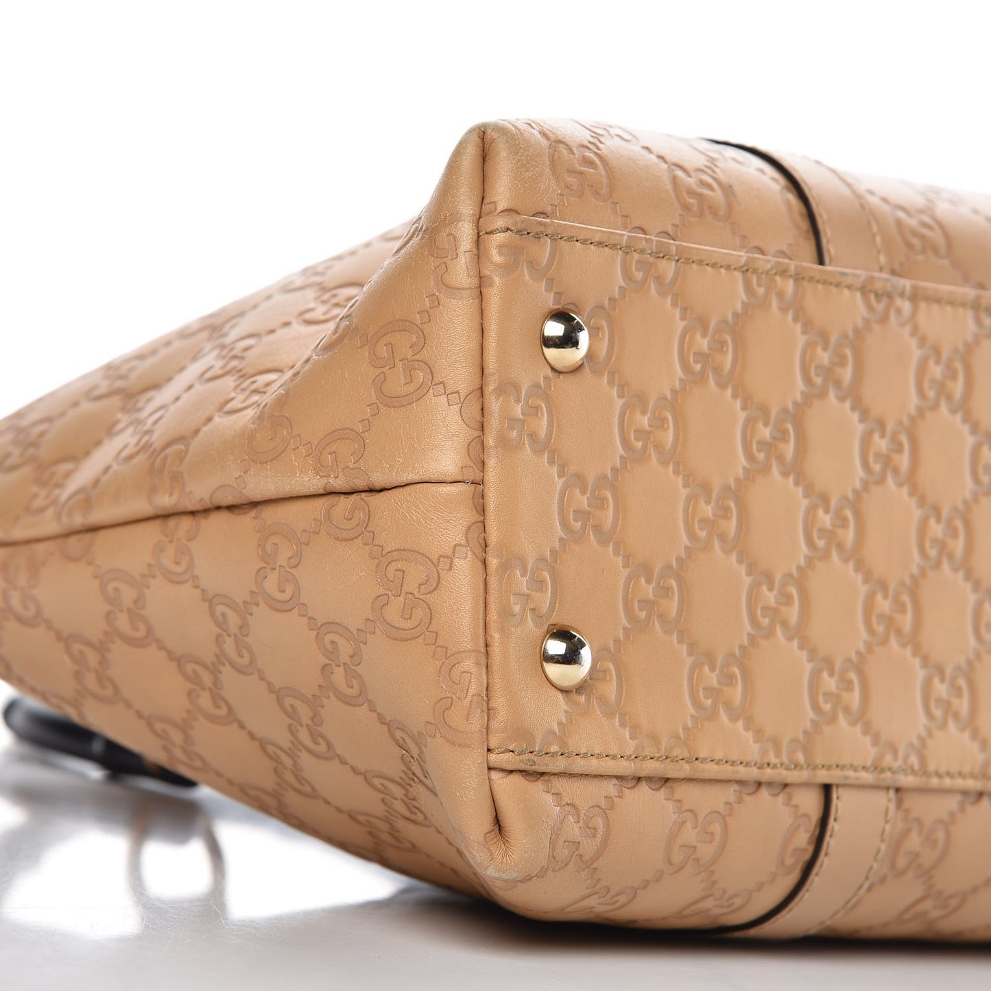 Guccissima Bamboo Joy Tote Light Sand