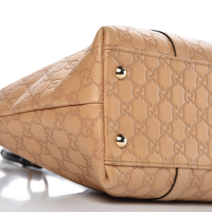 Gucci Guccissima Bamboo Joy Tote Light Sand 10 of 12