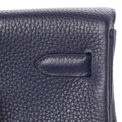 Hermes Togo Kelly Ado Backpack Bleu Nuit 9 of 32